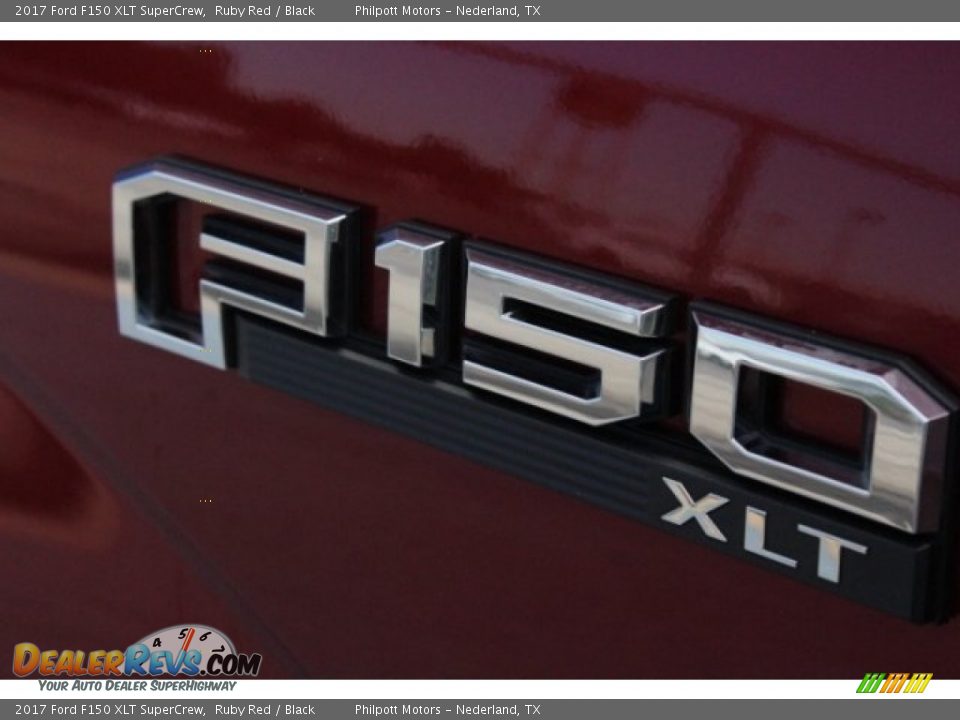 2017 Ford F150 XLT SuperCrew Ruby Red / Black Photo #7