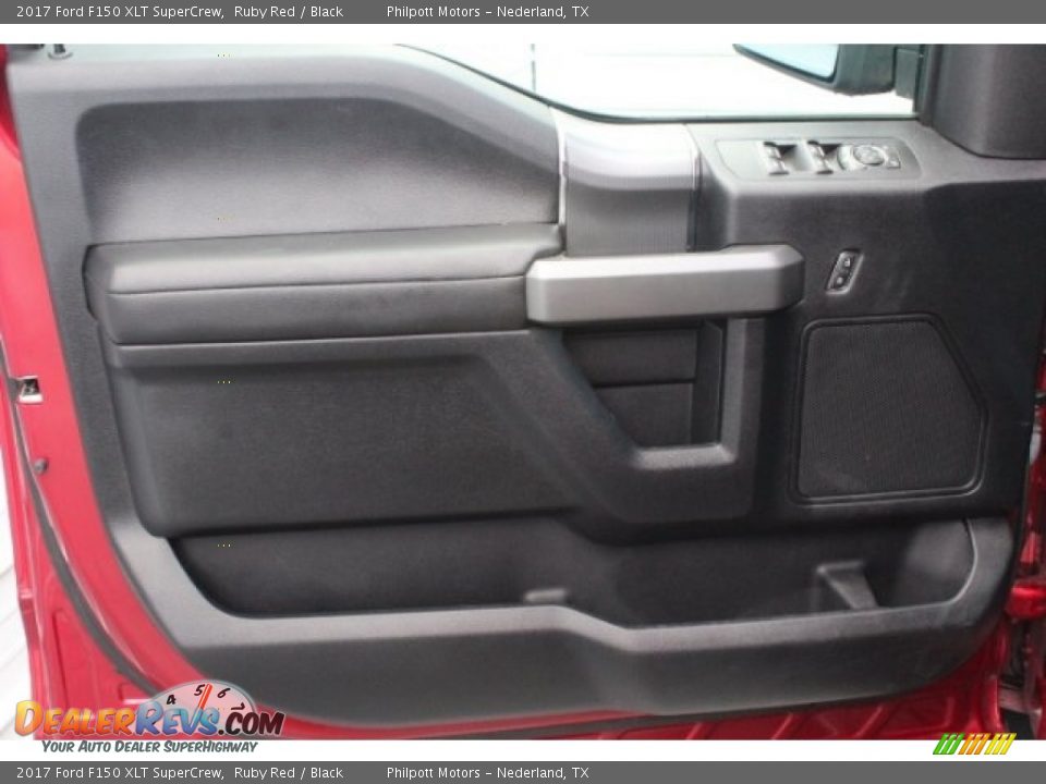 2017 Ford F150 XLT SuperCrew Ruby Red / Black Photo #14