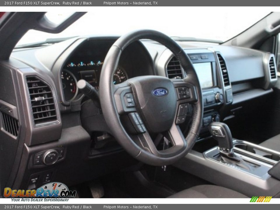 2017 Ford F150 XLT SuperCrew Ruby Red / Black Photo #15