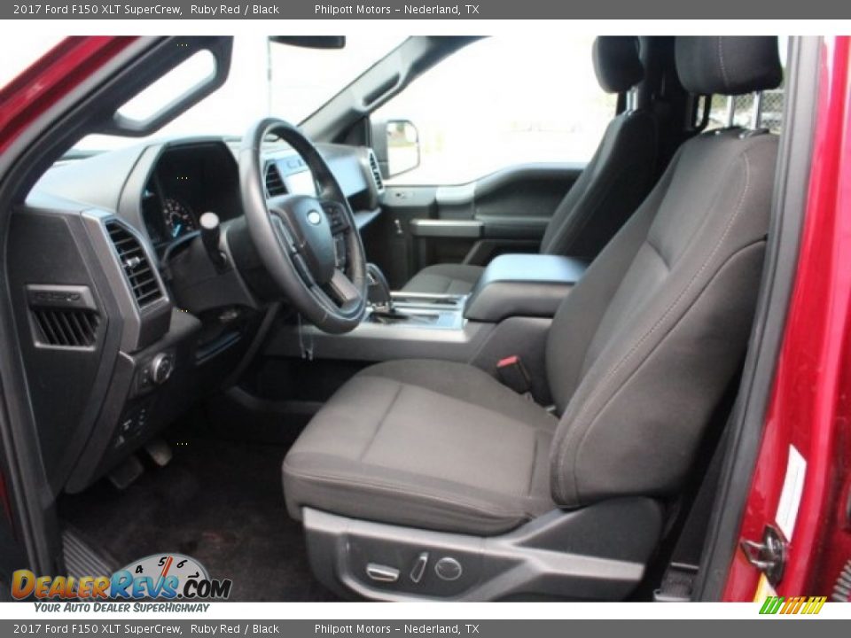 2017 Ford F150 XLT SuperCrew Ruby Red / Black Photo #16