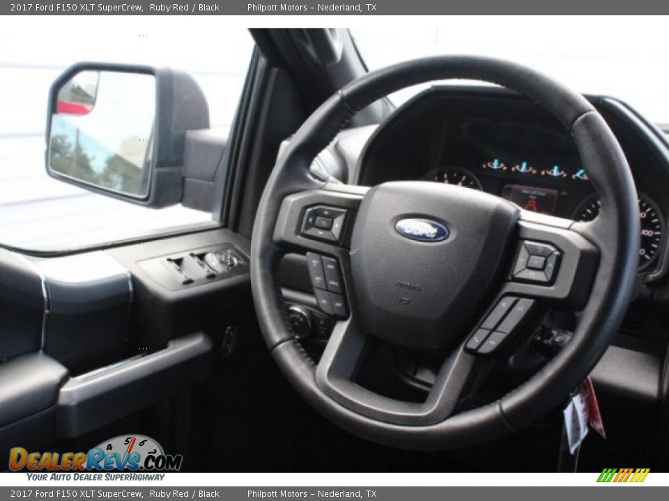 2017 Ford F150 XLT SuperCrew Ruby Red / Black Photo #29