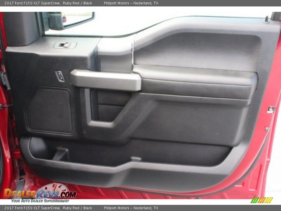 2017 Ford F150 XLT SuperCrew Ruby Red / Black Photo #33