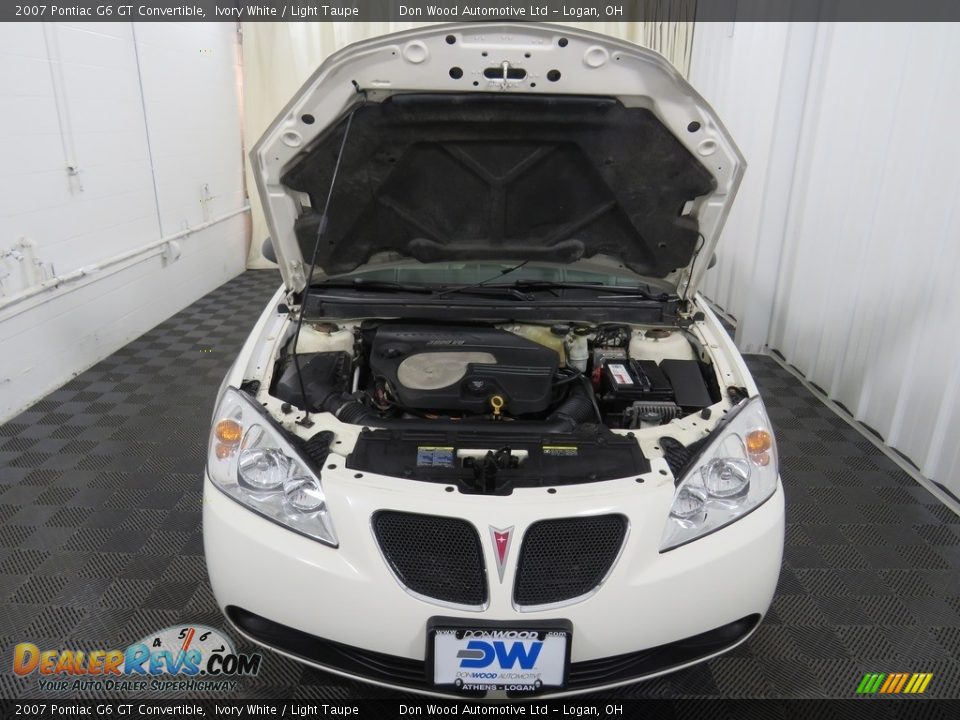 2007 Pontiac G6 GT Convertible Ivory White / Light Taupe Photo #5