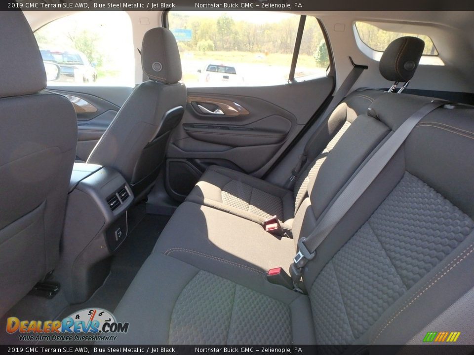 2019 GMC Terrain SLE AWD Blue Steel Metallic / Jet Black Photo #12