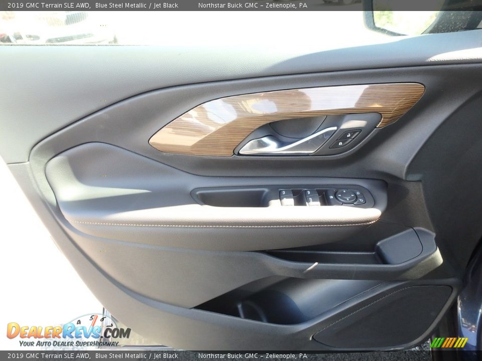 2019 GMC Terrain SLE AWD Blue Steel Metallic / Jet Black Photo #14