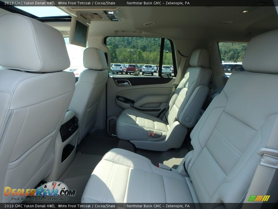 2019 GMC Yukon Denali 4WD White Frost Tintcoat / Cocoa/Shale Photo #11