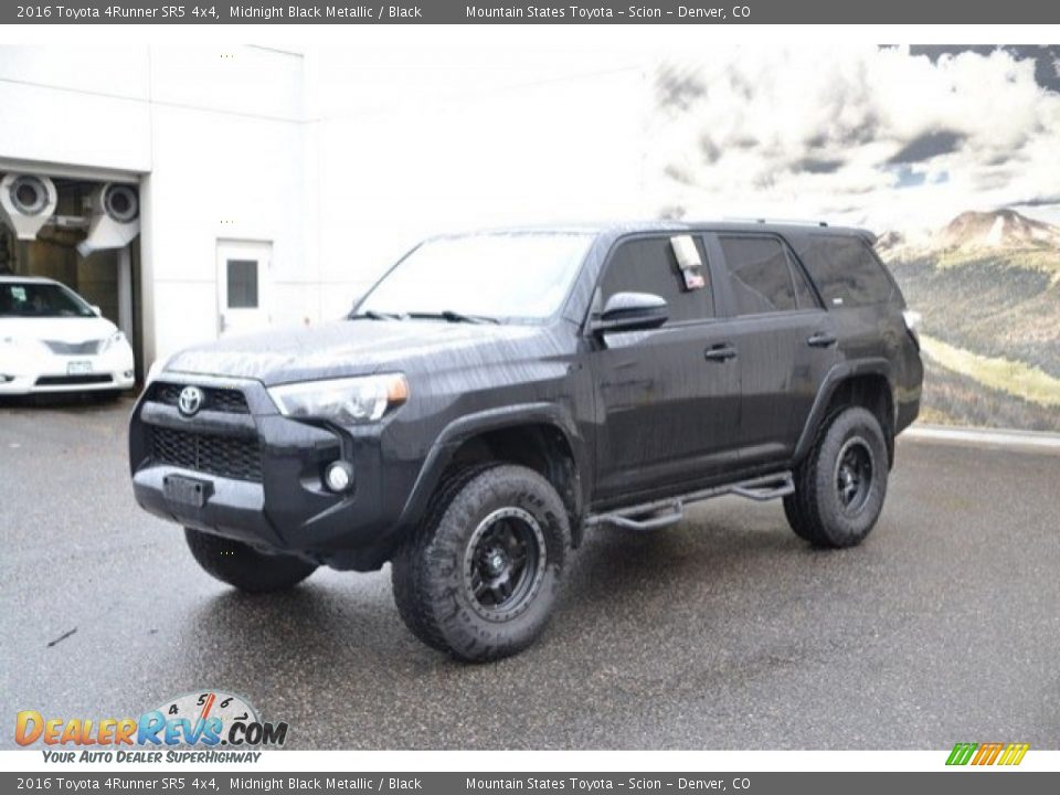 2016 Toyota 4Runner SR5 4x4 Midnight Black Metallic / Black Photo #2