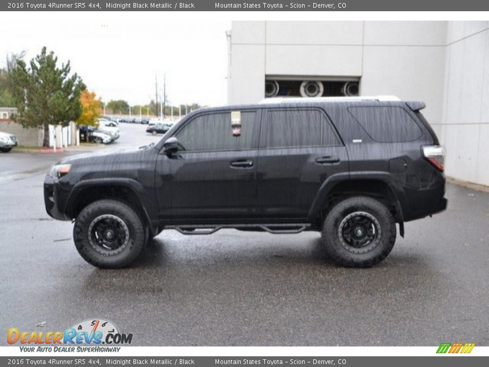 2016 Toyota 4Runner SR5 4x4 Midnight Black Metallic / Black Photo #3