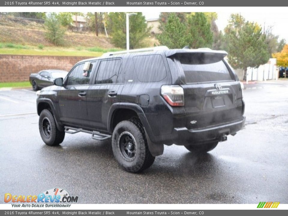 2016 Toyota 4Runner SR5 4x4 Midnight Black Metallic / Black Photo #4