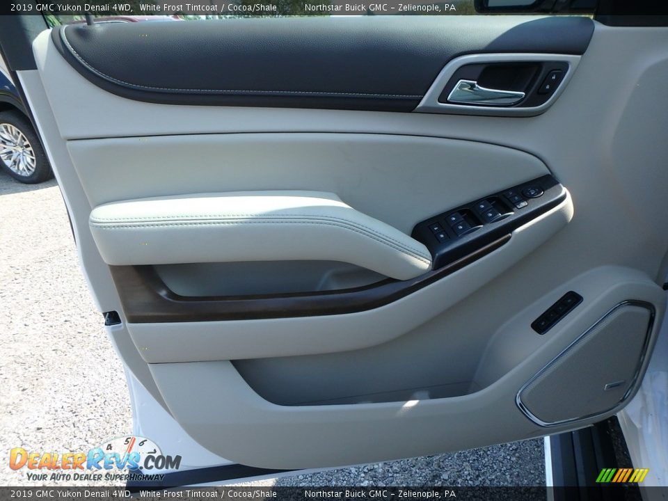 2019 GMC Yukon Denali 4WD White Frost Tintcoat / Cocoa/Shale Photo #14