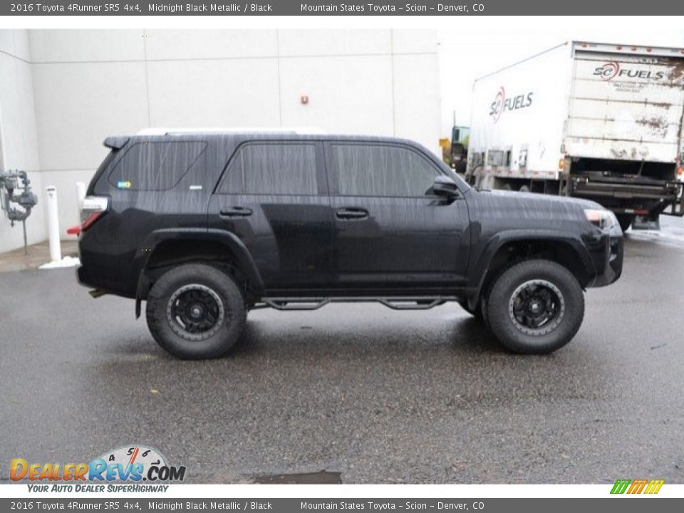 2016 Toyota 4Runner SR5 4x4 Midnight Black Metallic / Black Photo #7