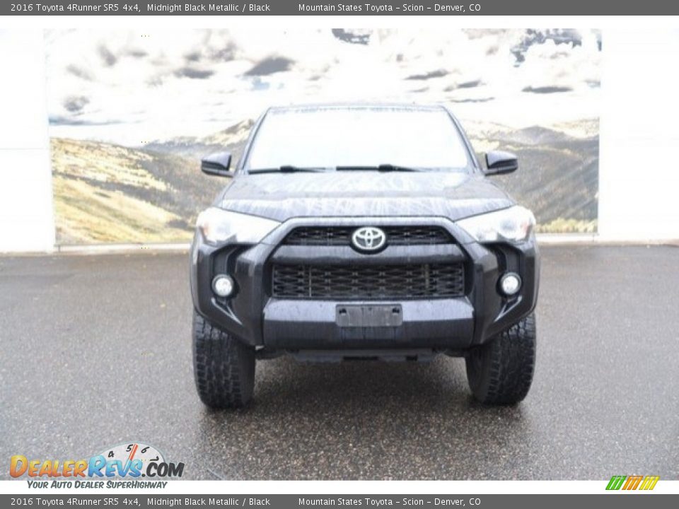 2016 Toyota 4Runner SR5 4x4 Midnight Black Metallic / Black Photo #8