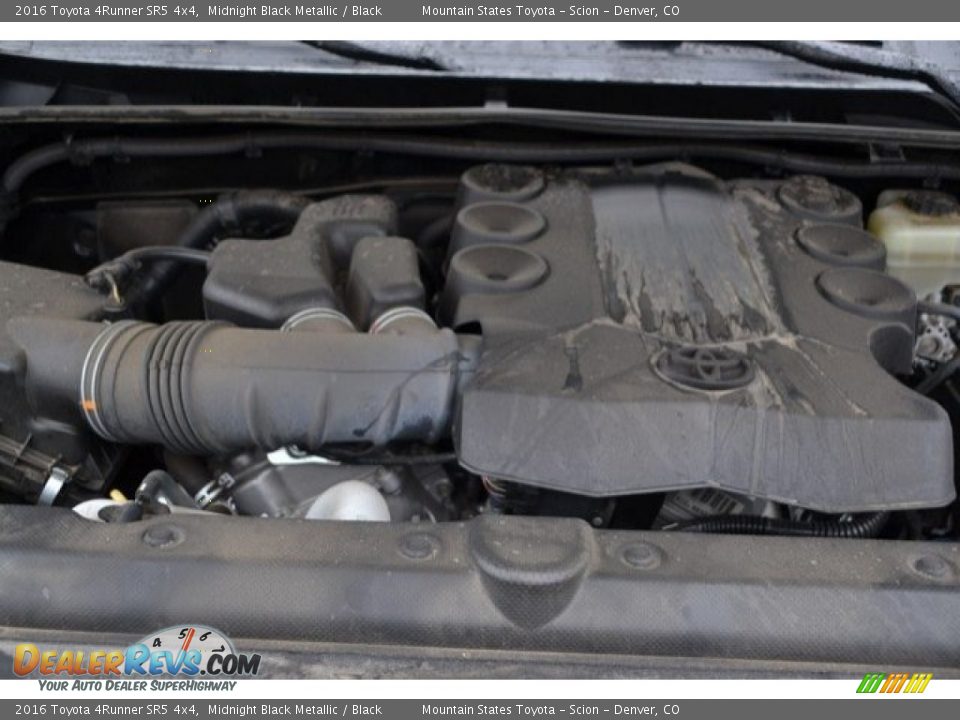 2016 Toyota 4Runner SR5 4x4 Midnight Black Metallic / Black Photo #9