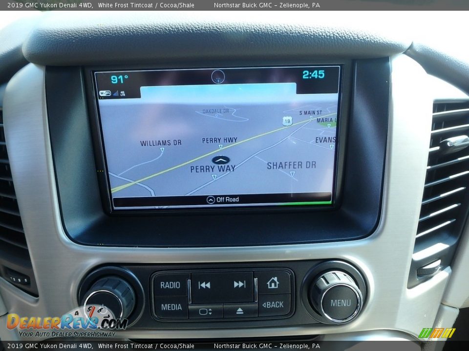 2019 GMC Yukon Denali 4WD White Frost Tintcoat / Cocoa/Shale Photo #19
