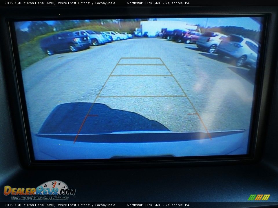 2019 GMC Yukon Denali 4WD White Frost Tintcoat / Cocoa/Shale Photo #20