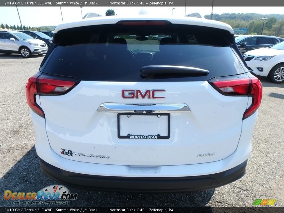 2019 GMC Terrain SLE AWD Summit White / Jet Black Photo #6