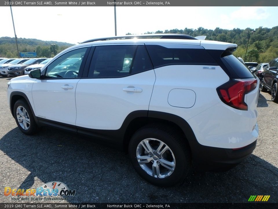 2019 GMC Terrain SLE AWD Summit White / Jet Black Photo #8