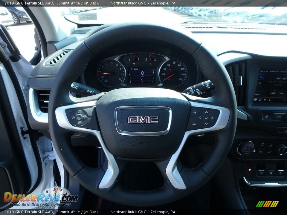 2019 GMC Terrain SLE AWD Summit White / Jet Black Photo #17