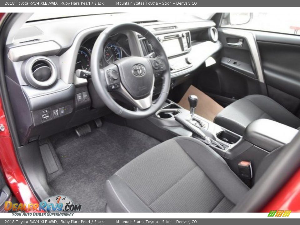 2018 Toyota RAV4 XLE AWD Ruby Flare Pearl / Black Photo #5