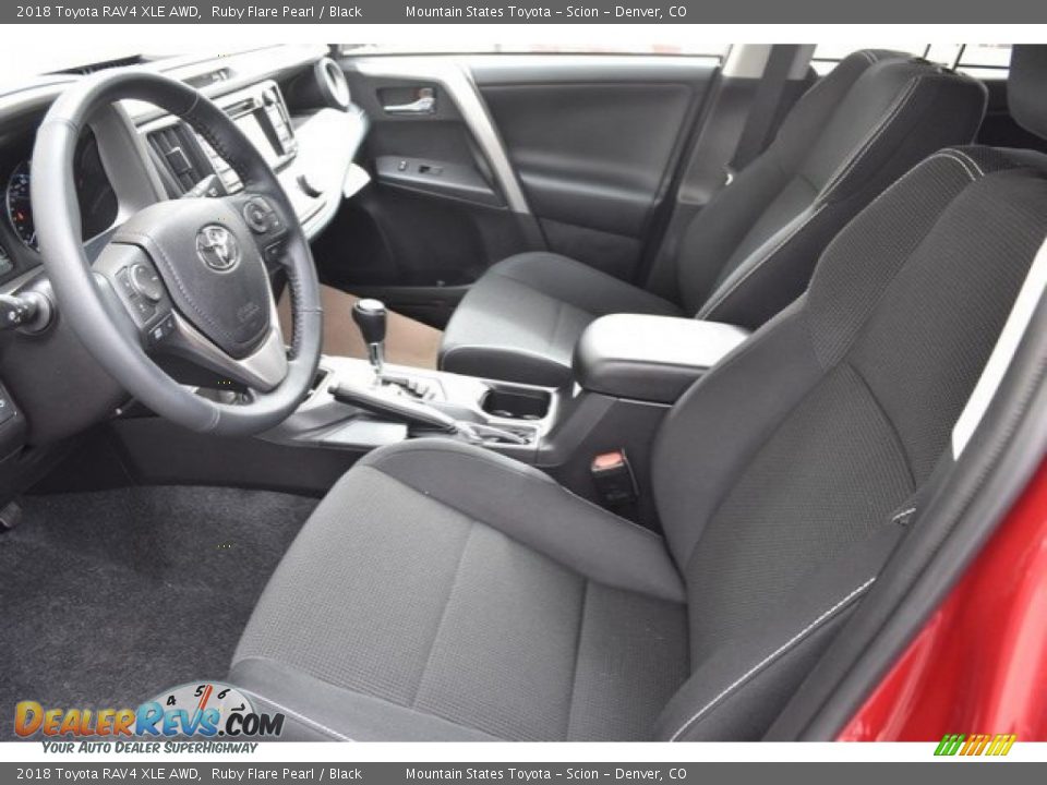 2018 Toyota RAV4 XLE AWD Ruby Flare Pearl / Black Photo #6