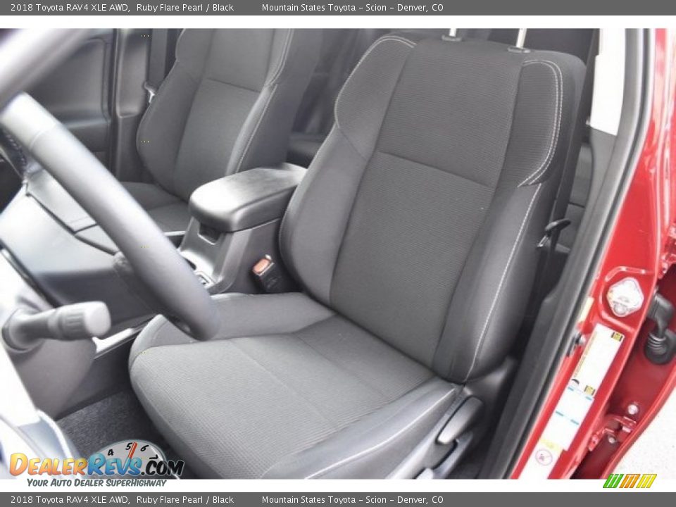 2018 Toyota RAV4 XLE AWD Ruby Flare Pearl / Black Photo #7