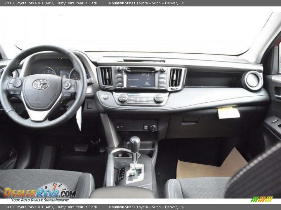 2018 Toyota RAV4 XLE AWD Ruby Flare Pearl / Black Photo #8