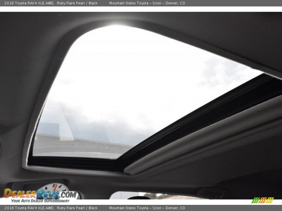2018 Toyota RAV4 XLE AWD Ruby Flare Pearl / Black Photo #9