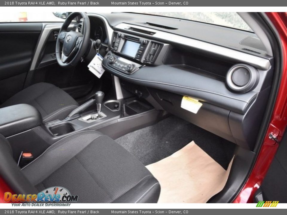 2018 Toyota RAV4 XLE AWD Ruby Flare Pearl / Black Photo #11