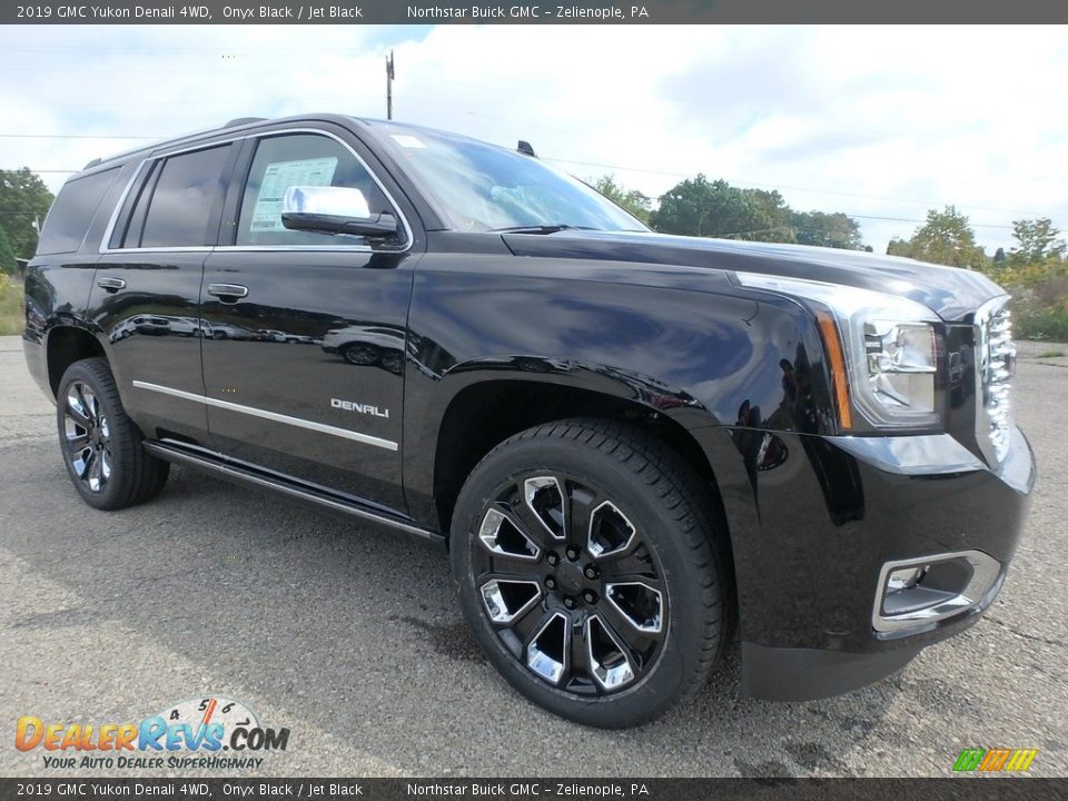 2019 GMC Yukon Denali 4WD Onyx Black / Jet Black Photo #3