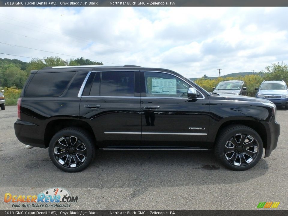 2019 GMC Yukon Denali 4WD Onyx Black / Jet Black Photo #4