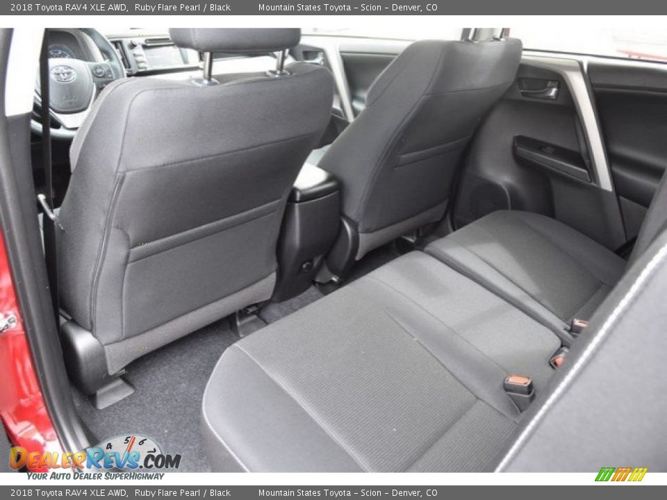 2018 Toyota RAV4 XLE AWD Ruby Flare Pearl / Black Photo #14