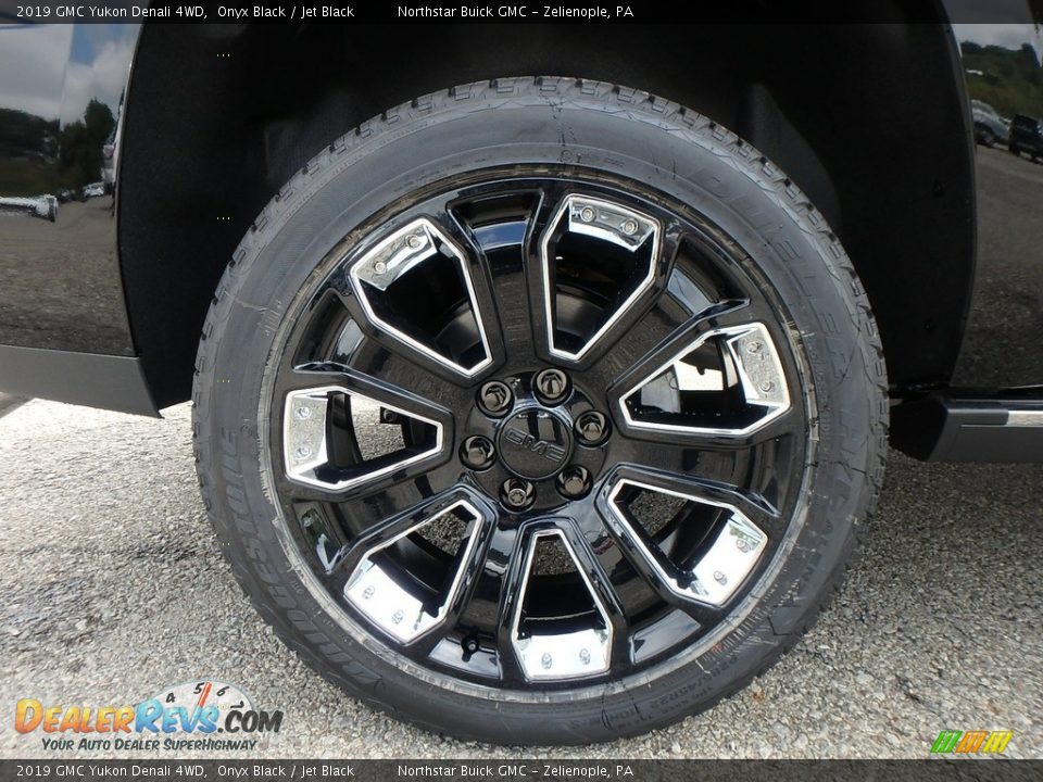 2019 GMC Yukon Denali 4WD Onyx Black / Jet Black Photo #5