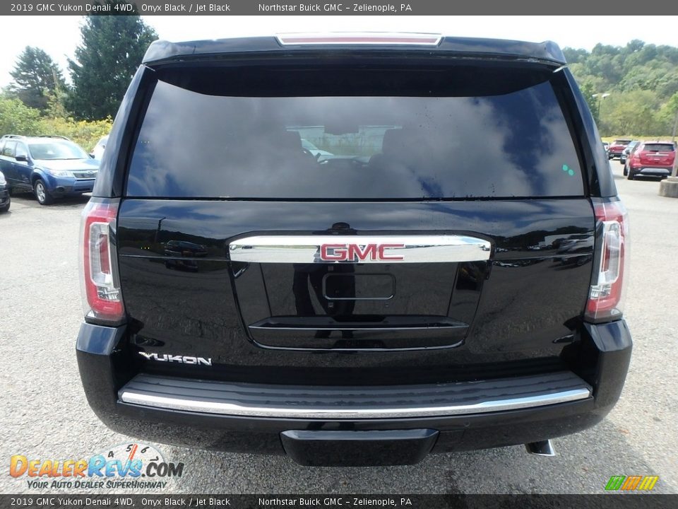2019 GMC Yukon Denali 4WD Onyx Black / Jet Black Photo #7