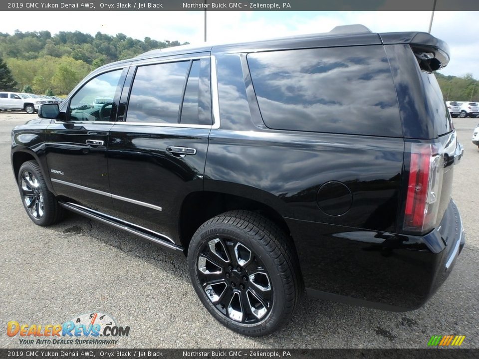2019 GMC Yukon Denali 4WD Onyx Black / Jet Black Photo #8