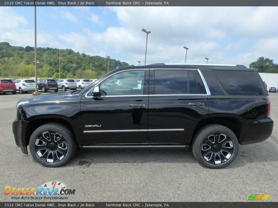 2019 GMC Yukon Denali 4WD Onyx Black / Jet Black Photo #9