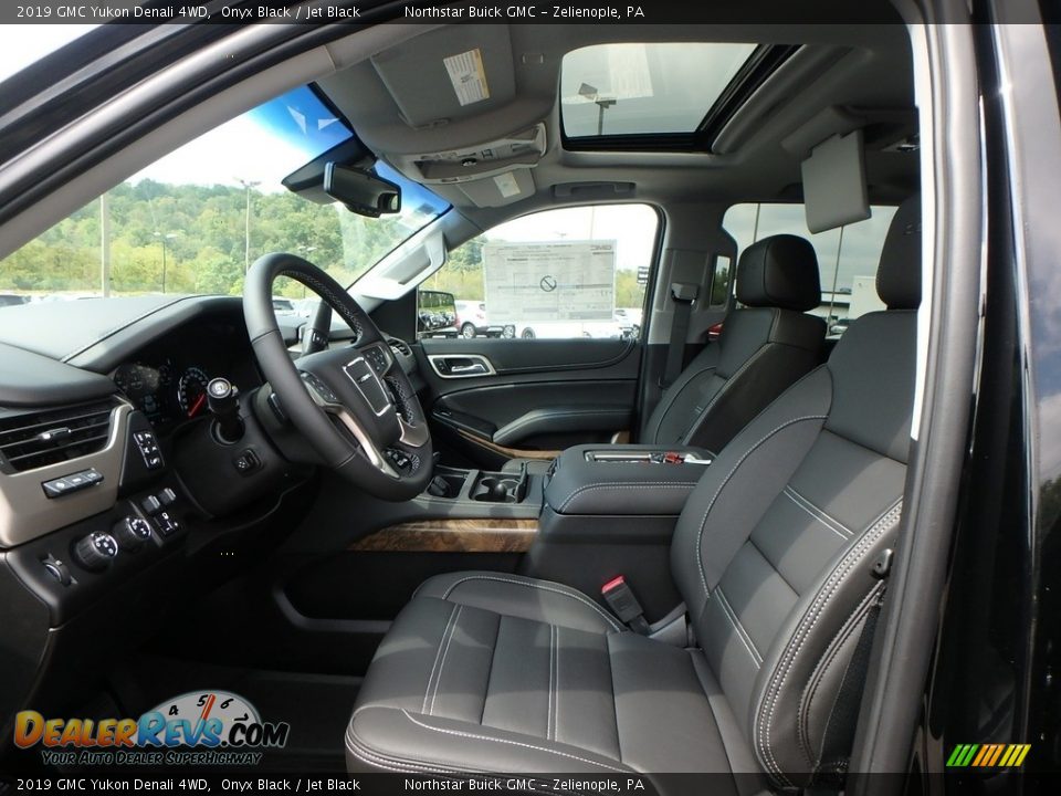 2019 GMC Yukon Denali 4WD Onyx Black / Jet Black Photo #10
