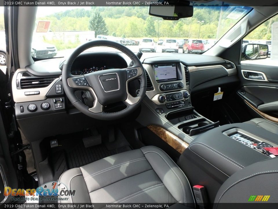 2019 GMC Yukon Denali 4WD Onyx Black / Jet Black Photo #13
