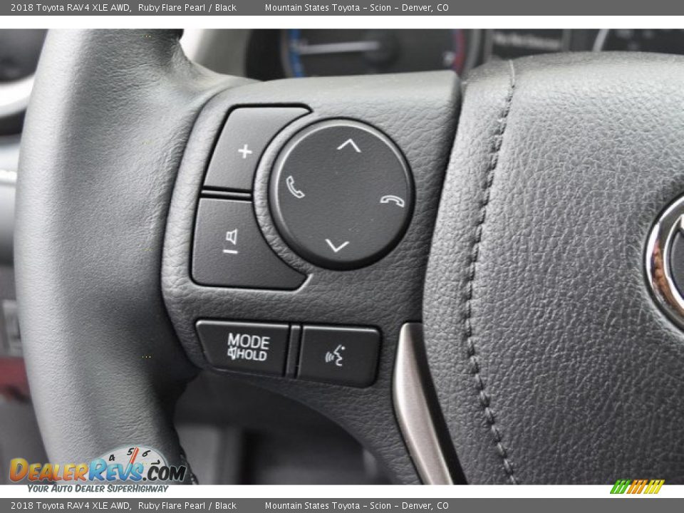 2018 Toyota RAV4 XLE AWD Ruby Flare Pearl / Black Photo #27