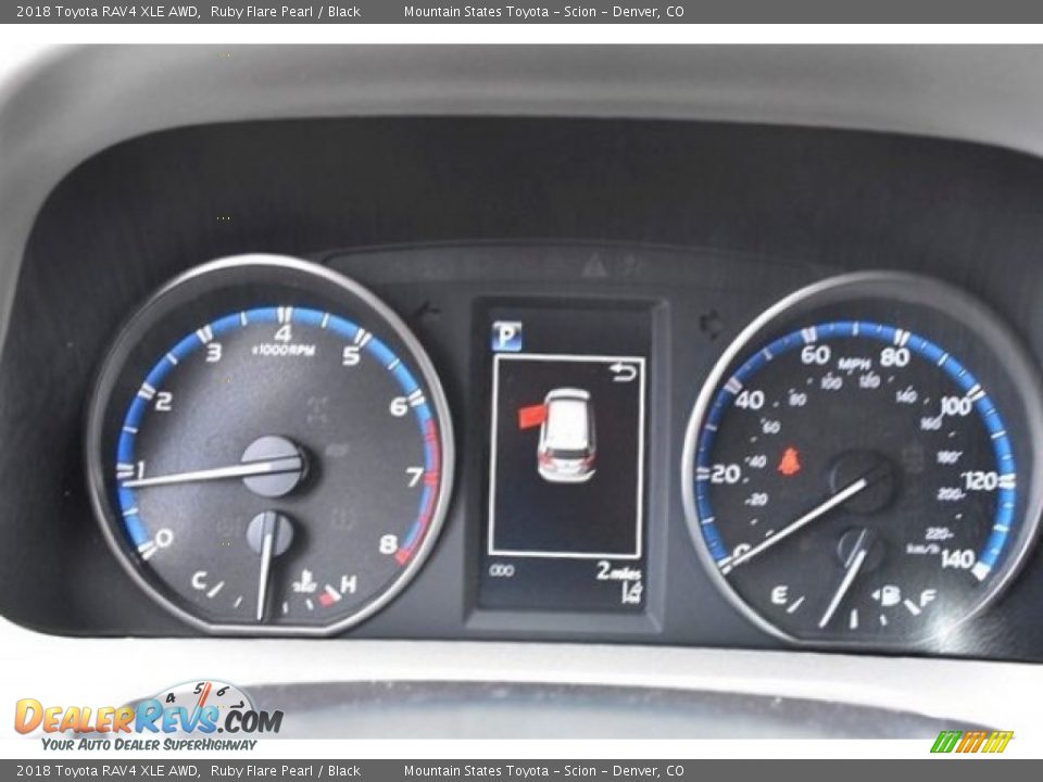 2018 Toyota RAV4 XLE AWD Ruby Flare Pearl / Black Photo #29
