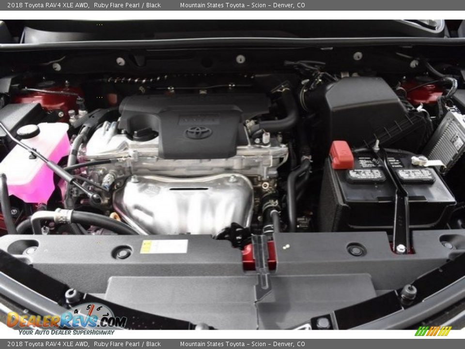 2018 Toyota RAV4 XLE AWD Ruby Flare Pearl / Black Photo #32