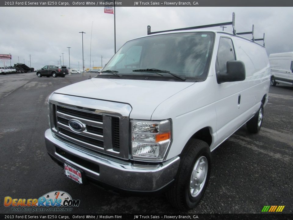 2013 Ford E Series Van E250 Cargo Oxford White / Medium Flint Photo #1