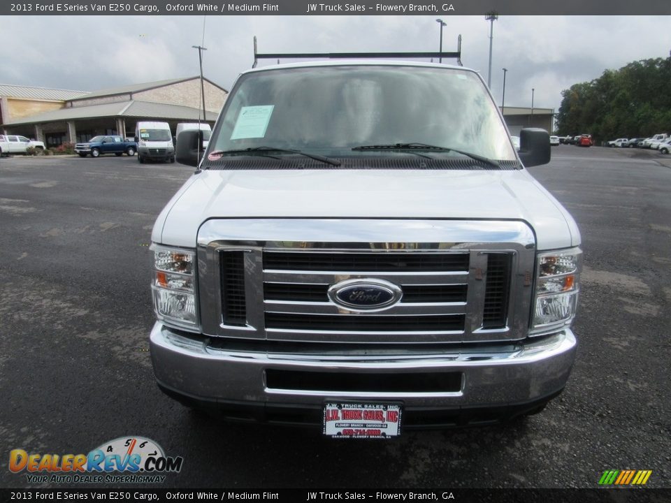 2013 Ford E Series Van E250 Cargo Oxford White / Medium Flint Photo #8