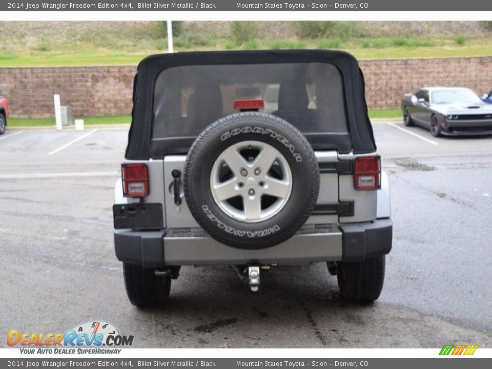 2014 Jeep Wrangler Freedom Edition 4x4 Billet Silver Metallic / Black Photo #5