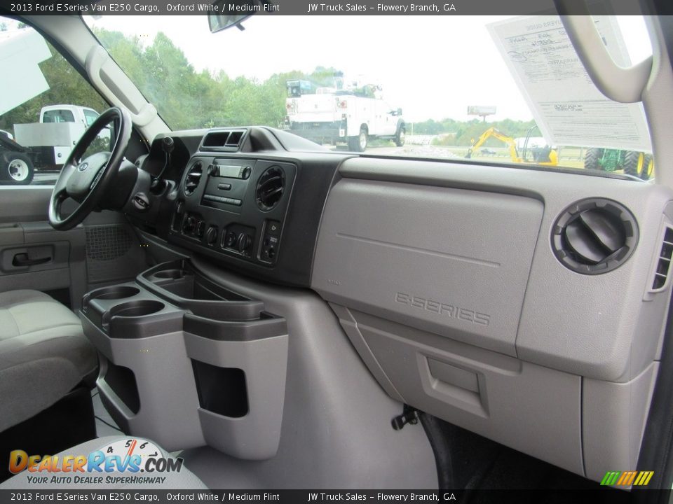 2013 Ford E Series Van E250 Cargo Oxford White / Medium Flint Photo #21