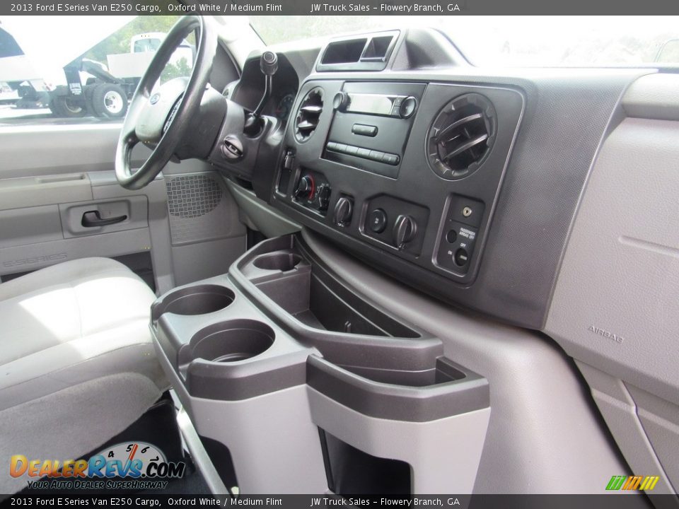 2013 Ford E Series Van E250 Cargo Oxford White / Medium Flint Photo #23