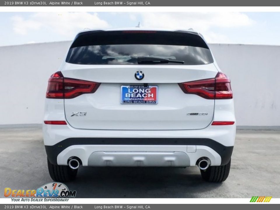 2019 BMW X3 sDrive30i Alpine White / Black Photo #3
