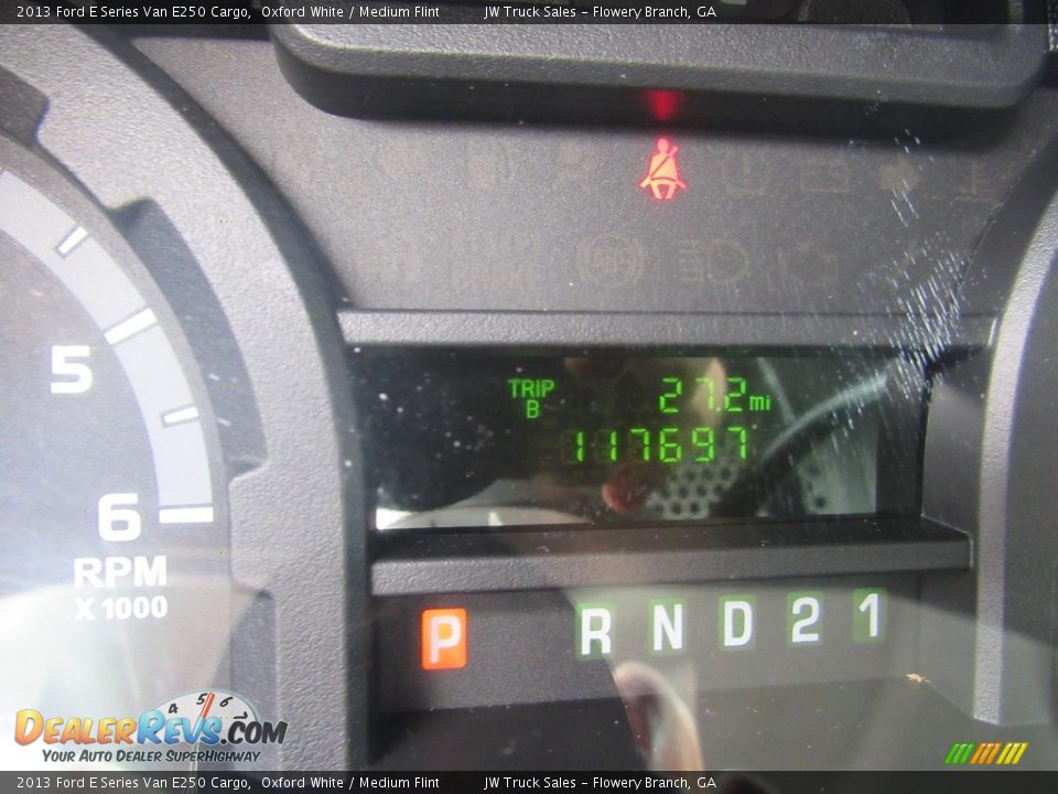 2013 Ford E Series Van E250 Cargo Oxford White / Medium Flint Photo #28