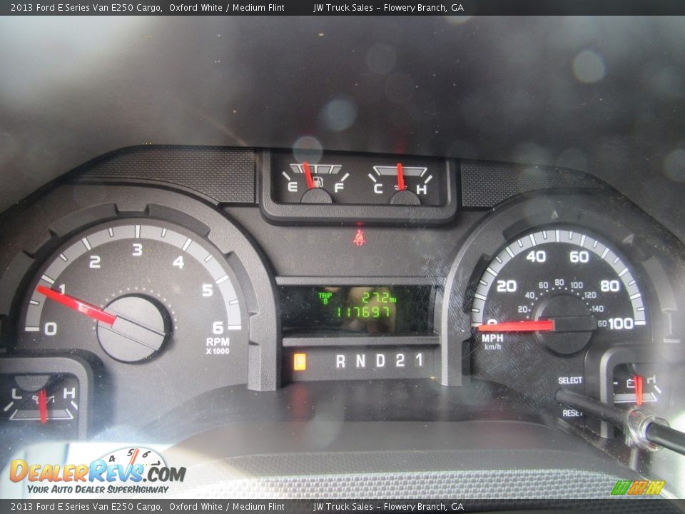 2013 Ford E Series Van E250 Cargo Oxford White / Medium Flint Photo #29