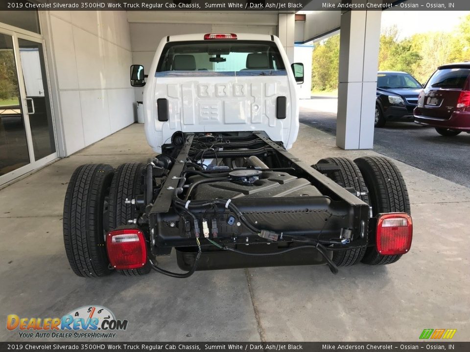 Undercarriage of 2019 Chevrolet Silverado 3500HD Work Truck Regular Cab Chassis Photo #4