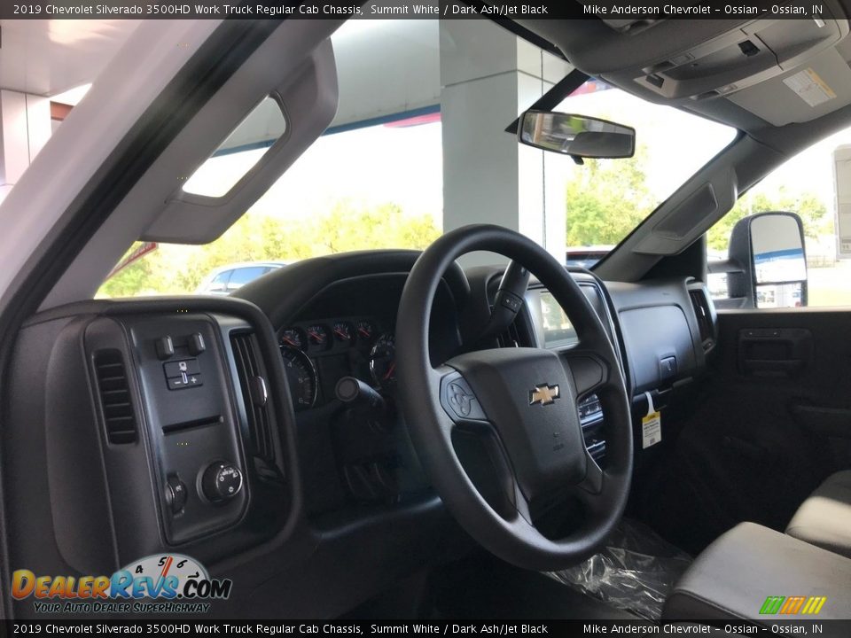 2019 Chevrolet Silverado 3500HD Work Truck Regular Cab Chassis Steering Wheel Photo #9